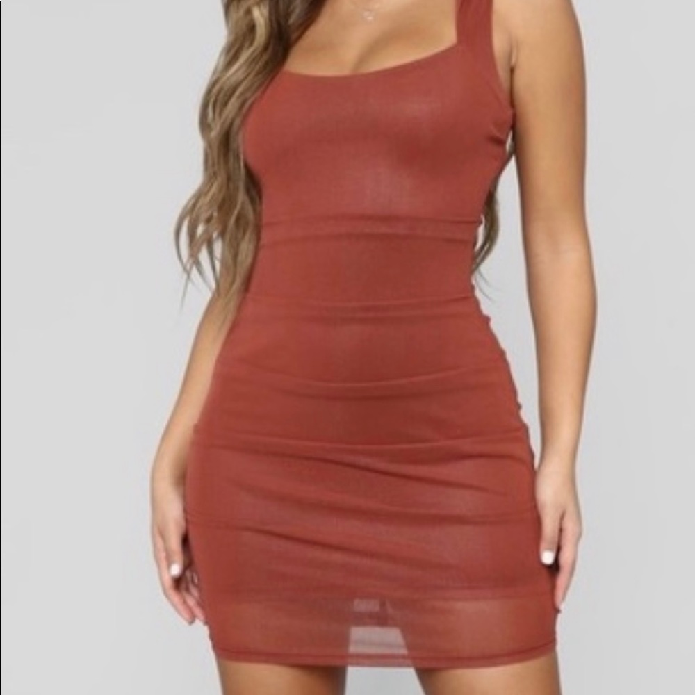 Fashion Nova All meshed up mini dress
